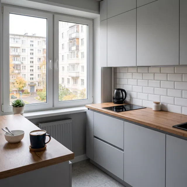 матовые фасады для кухни: 5 мм промаха, 30 тысяч на переделку и пыль в подарок